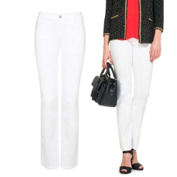 Barbara Bootcut Jeans Optic White Size 2 Brand New - Picture 2 of 10